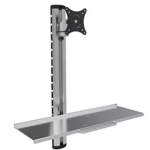 Monitor Mount Techly ICA-PLW-01 27" Wall Silver