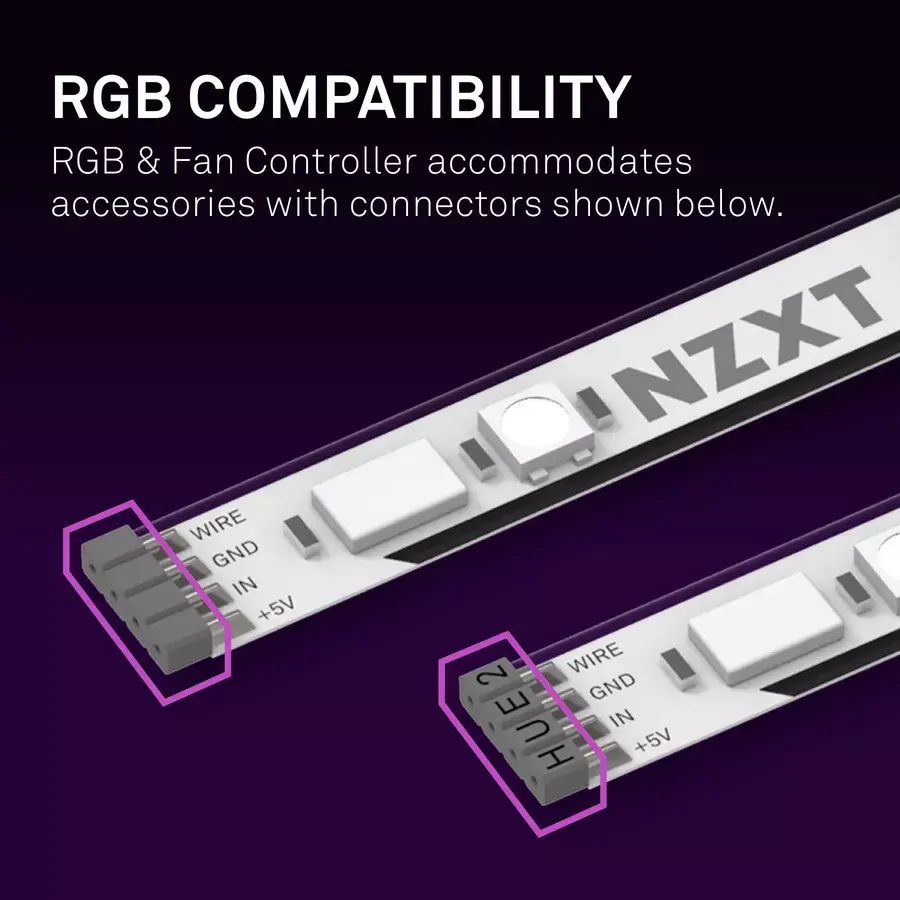 Ventilatora ātruma regulators NZXT AC-2RGBC-B1 Photo 4