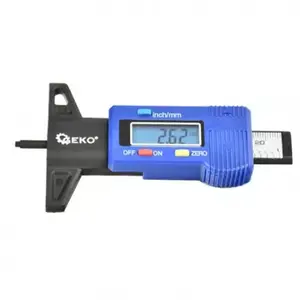 Tire tread depth gauge GEKO G01269 0–25.4 mm