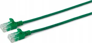 Патч‑кабель MicroConnect U/UTP CAT6A Slim 5 м, зелёный