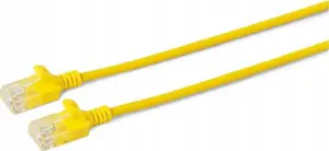 Network cable MicroConnect U/UTP CAT6A Slim 5 m, yellow