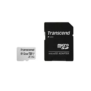 Flash Memory Transcend 512GB MicroSDXC SD Card 300S