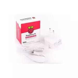 RASPBERRY PI 4B PS WHITE 5.1V/3A 1.5M CABLE