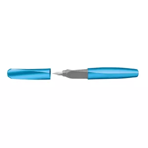 Fountain pen Pelikan Twist light blue — cartridge filling, blue ink, 1 pc