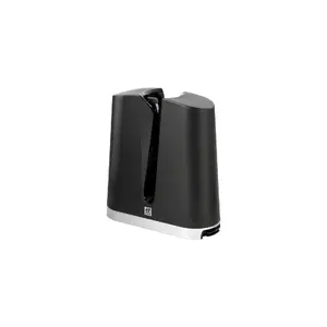Knife sharpener ZWILLING V-Edge Pull Through, black, compact pull-through design