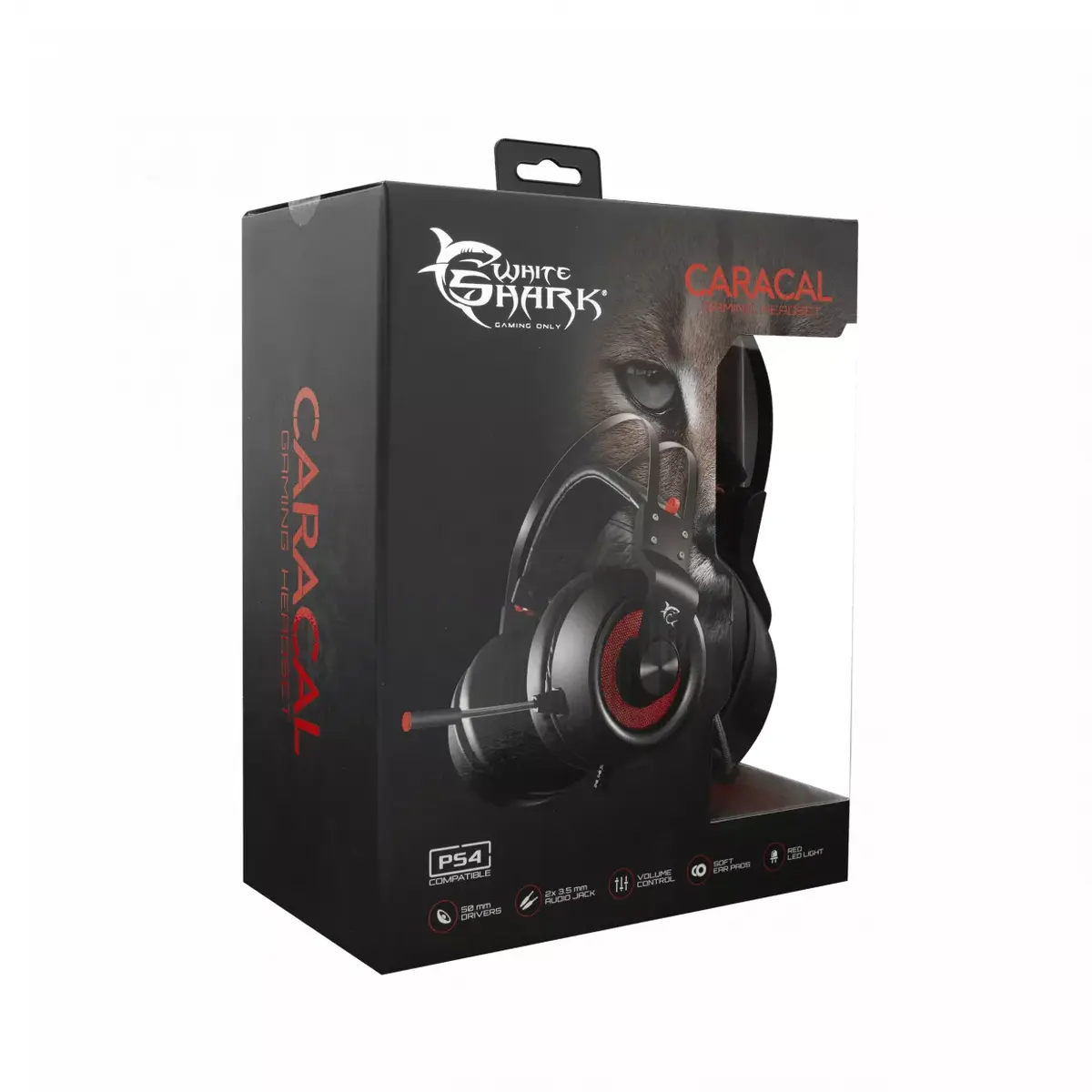 Headset White Shark Caracal Photo 7