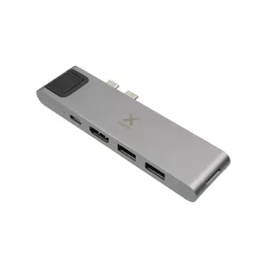 Xtorm XC206 laptop dock/port replicator USB 3.2 Gen 1 (3.1 Gen 1) Type-C Aluminium