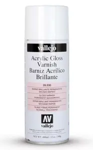 Spray Varnish VALLEJO 28.530 Transparent Gloss 400 ml