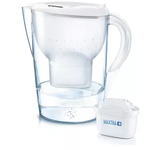 Brita 1039273 ūdens filtrs Manuāls ūdens filtrs 2,4 L Caurspīdīgs, Balts