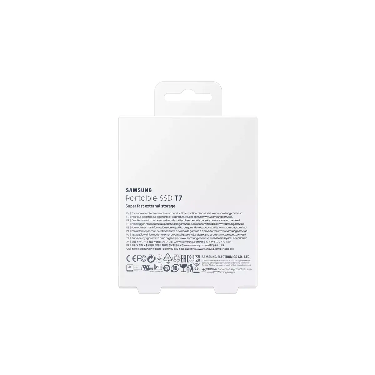 SSD Samsung 1TB T7 Photo 9