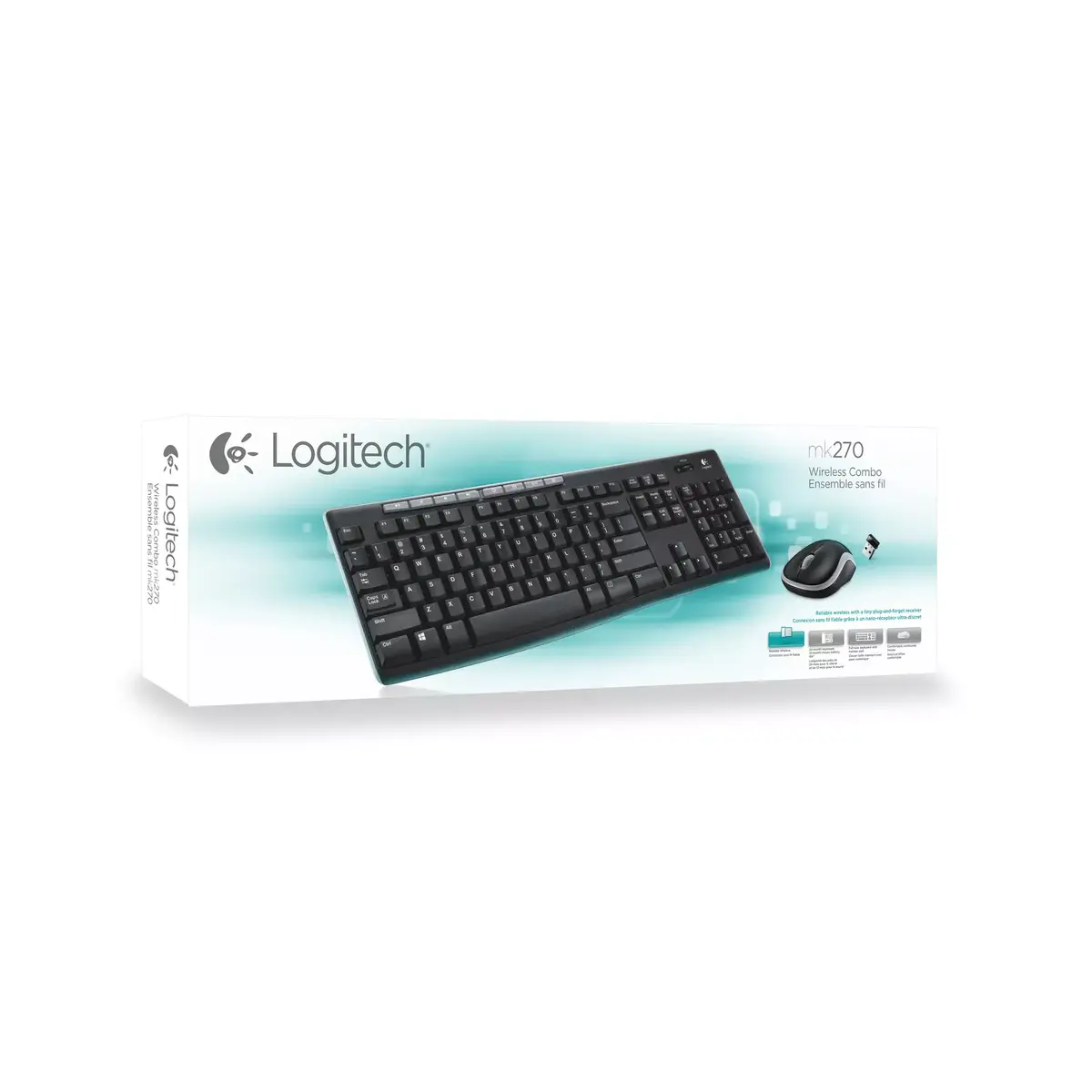 Bezvadu komplekts MK270 Logitech Photo 5