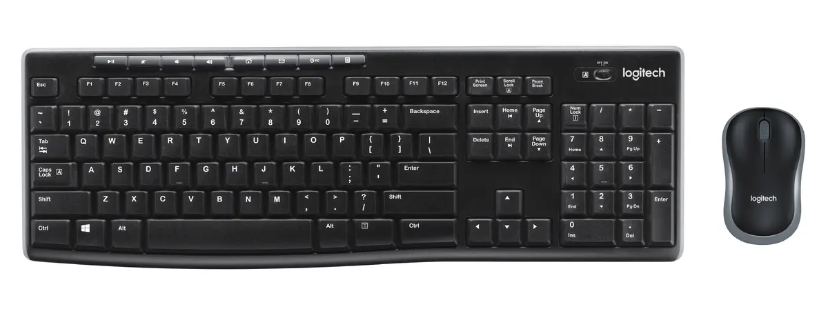 Logitech Wireless Combo MK270 tastatūras un