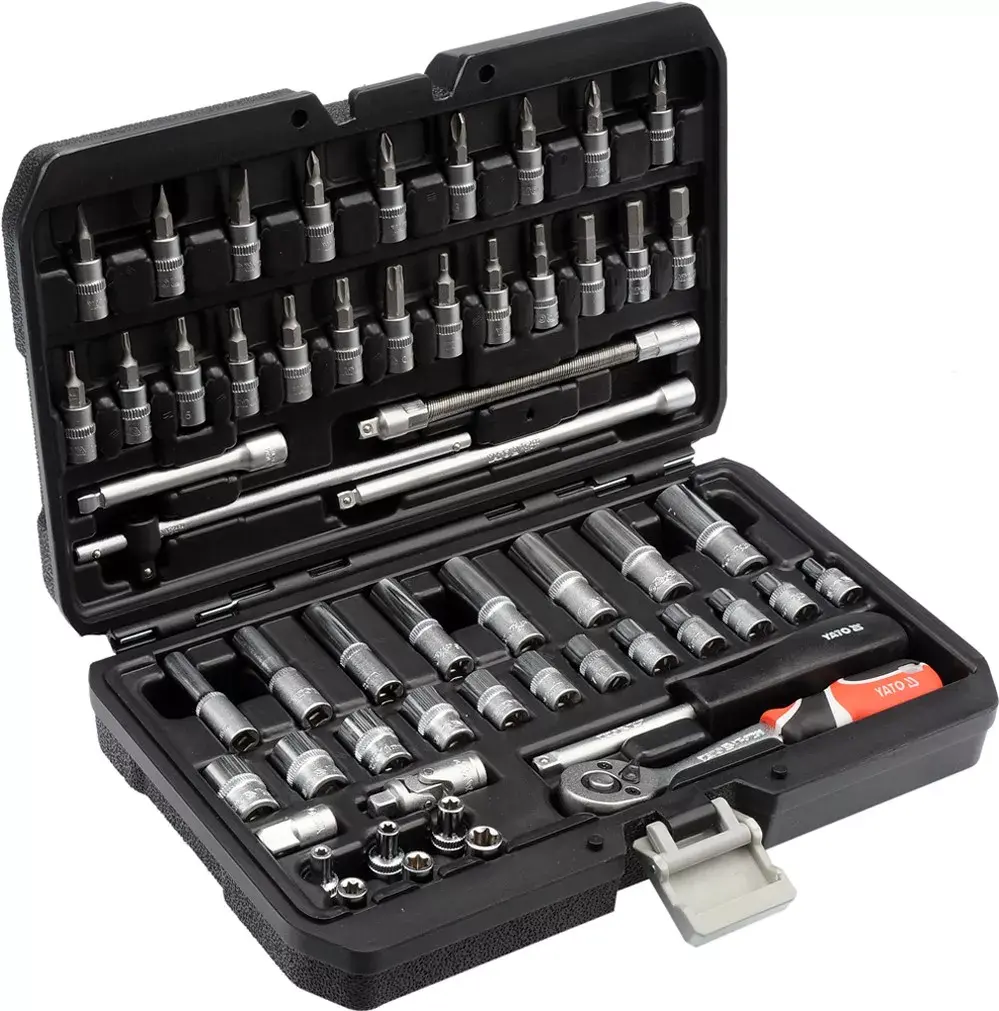 Ligzdas komplekts Yato YT-14501 — 56 gab. Photo 2
