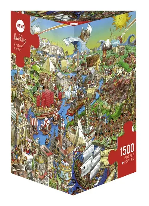 Heye History river 1500 gabalu puzle