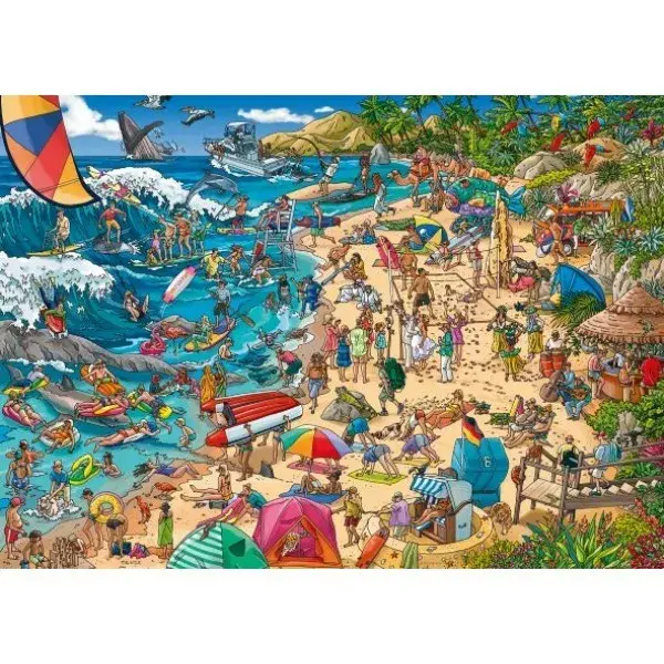Heye Crazy Beach 1000 gabaliņu puzle