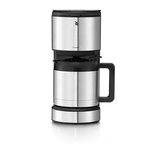 Drip coffee maker WMF Stelio 1 L, 1,000 W, 8 cups, stainless steel/black