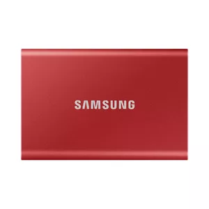 SSD Samsung 500GB Portable USB Type-C 3.2 Gen 2 T7 Red