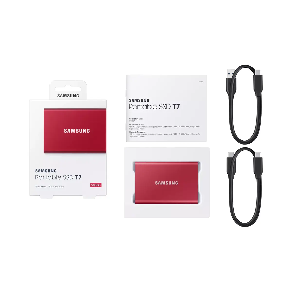 SSD Samsung 500GB T7 Photo 12