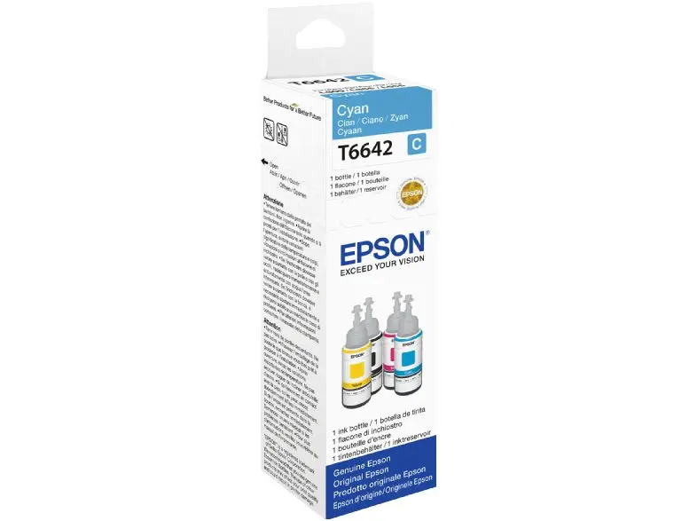 Чернильница Epson 664 EcoTank Cyan C13T664240 Photo 7