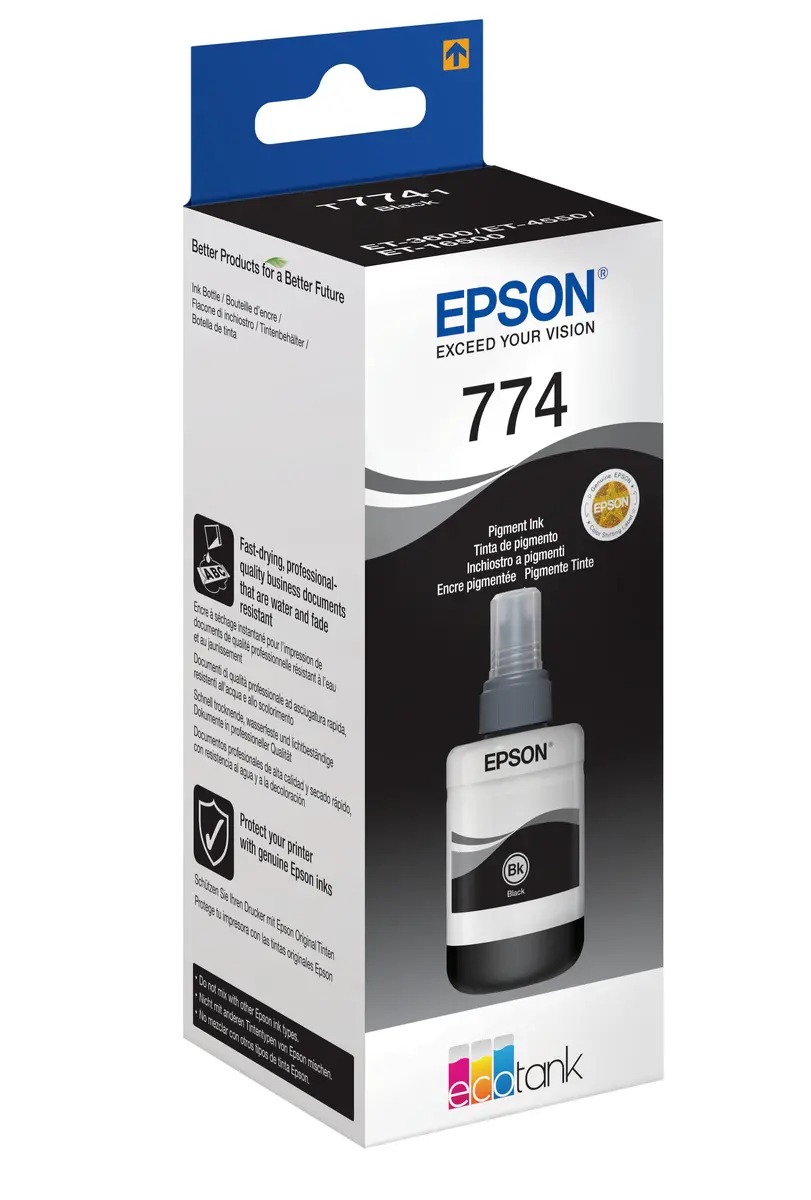 Epson 774 EcoTank Pigment Black tintes
