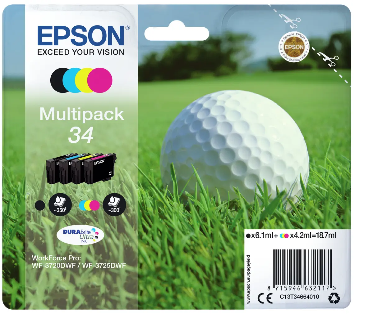 Epson Golf ball 34 DURABrite Ultra