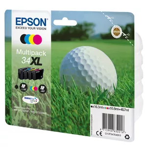Картридж Epson Ink C13T34764010 34XL XL Multipack BK,C,M,Y