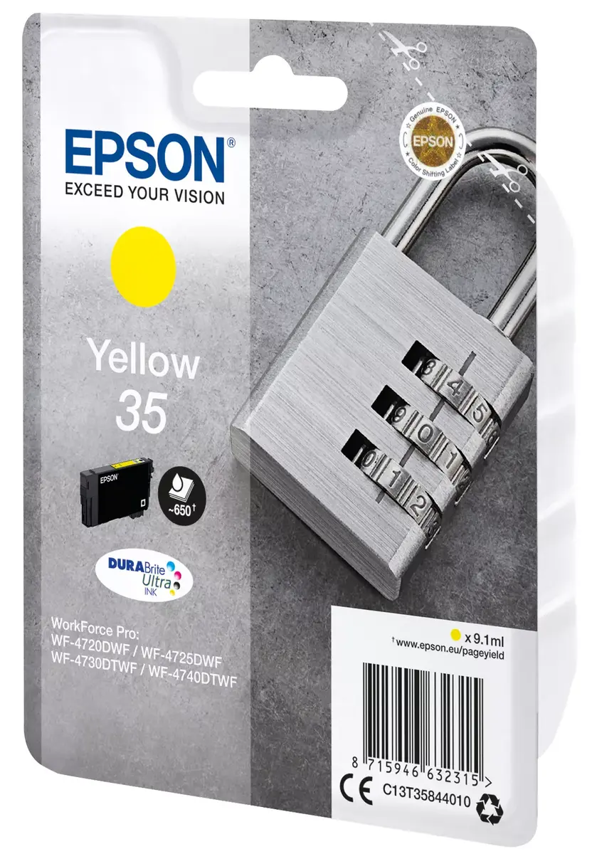 Картридж Epson C13T35844010 Желтый Photo 2