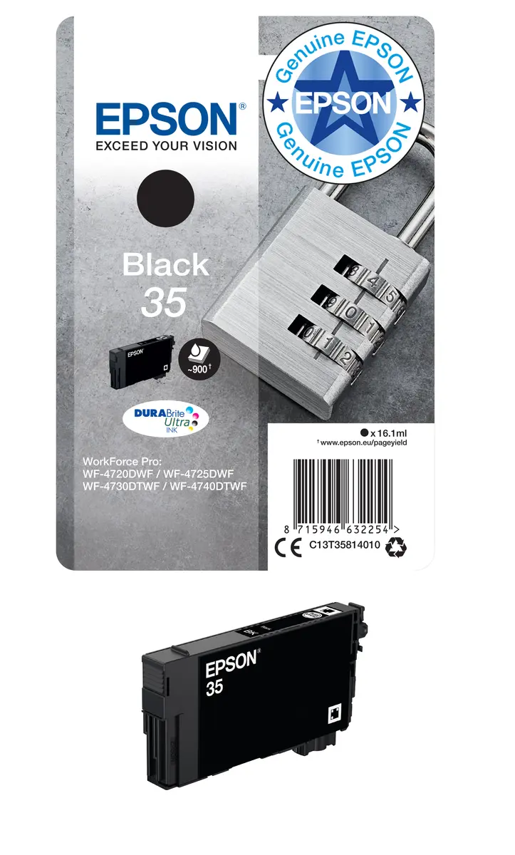 Kārtridžs Epson 35 WF-4720 WF-4720DWF WF-4725DWF