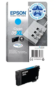 Чернильный картридж Epson 35XL DURABrite Ultra Cyan высокой емкости 20.3 мл C13T35924010
