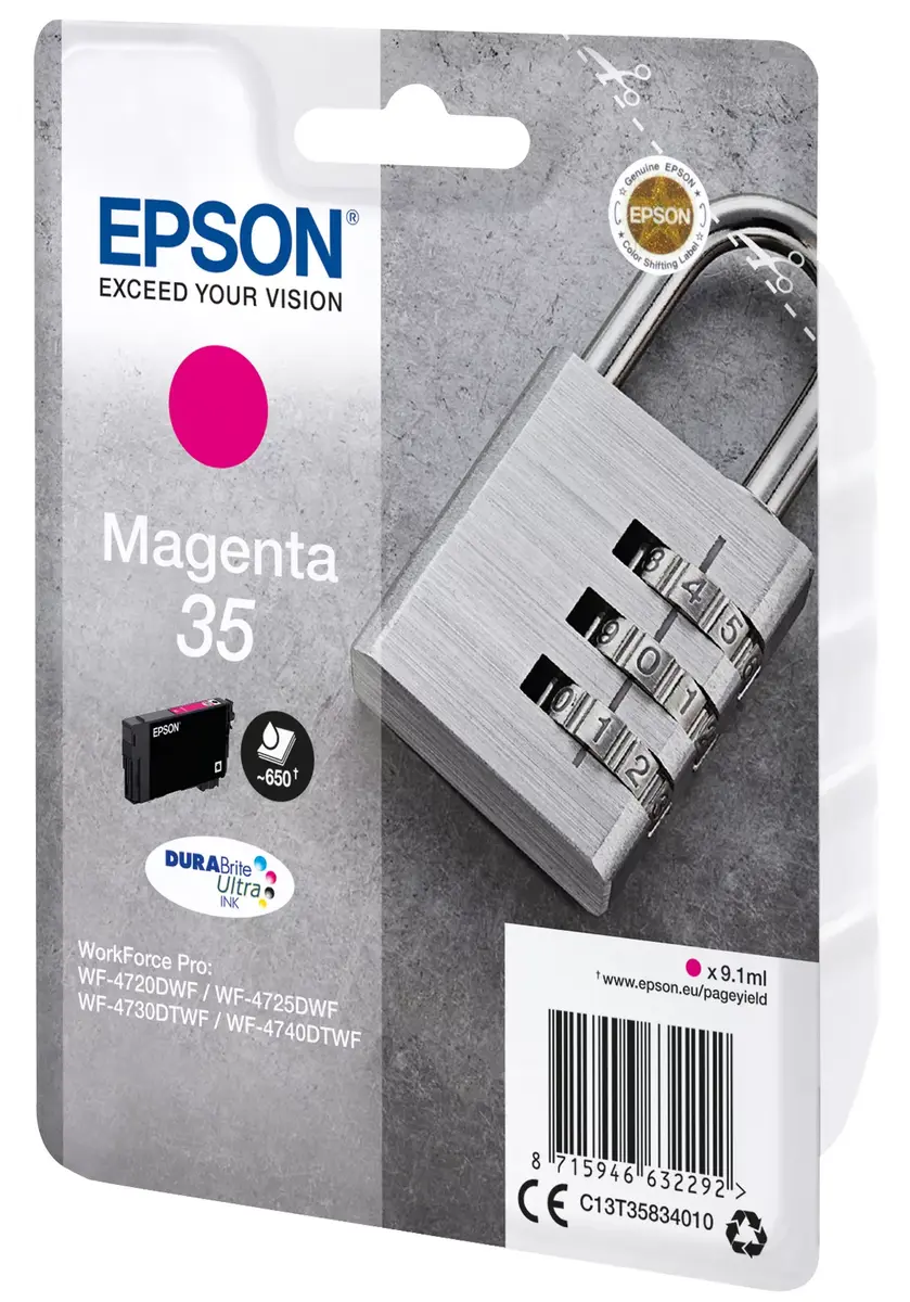Kārtridžs Epson 35 WorkForce Pro WF-4720 Magenta Photo 2