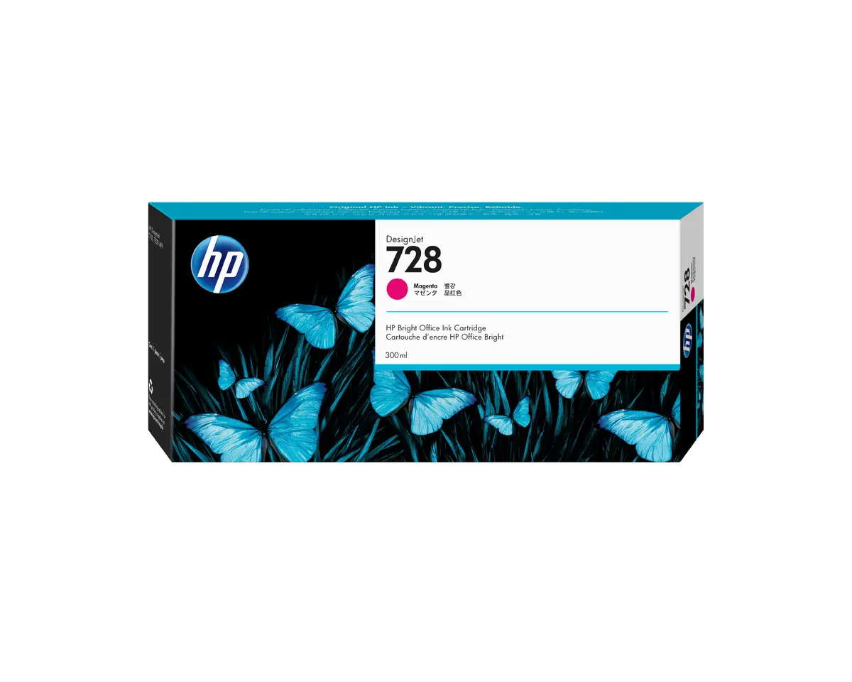 HP 728 300 ml Magenta DesignJet
