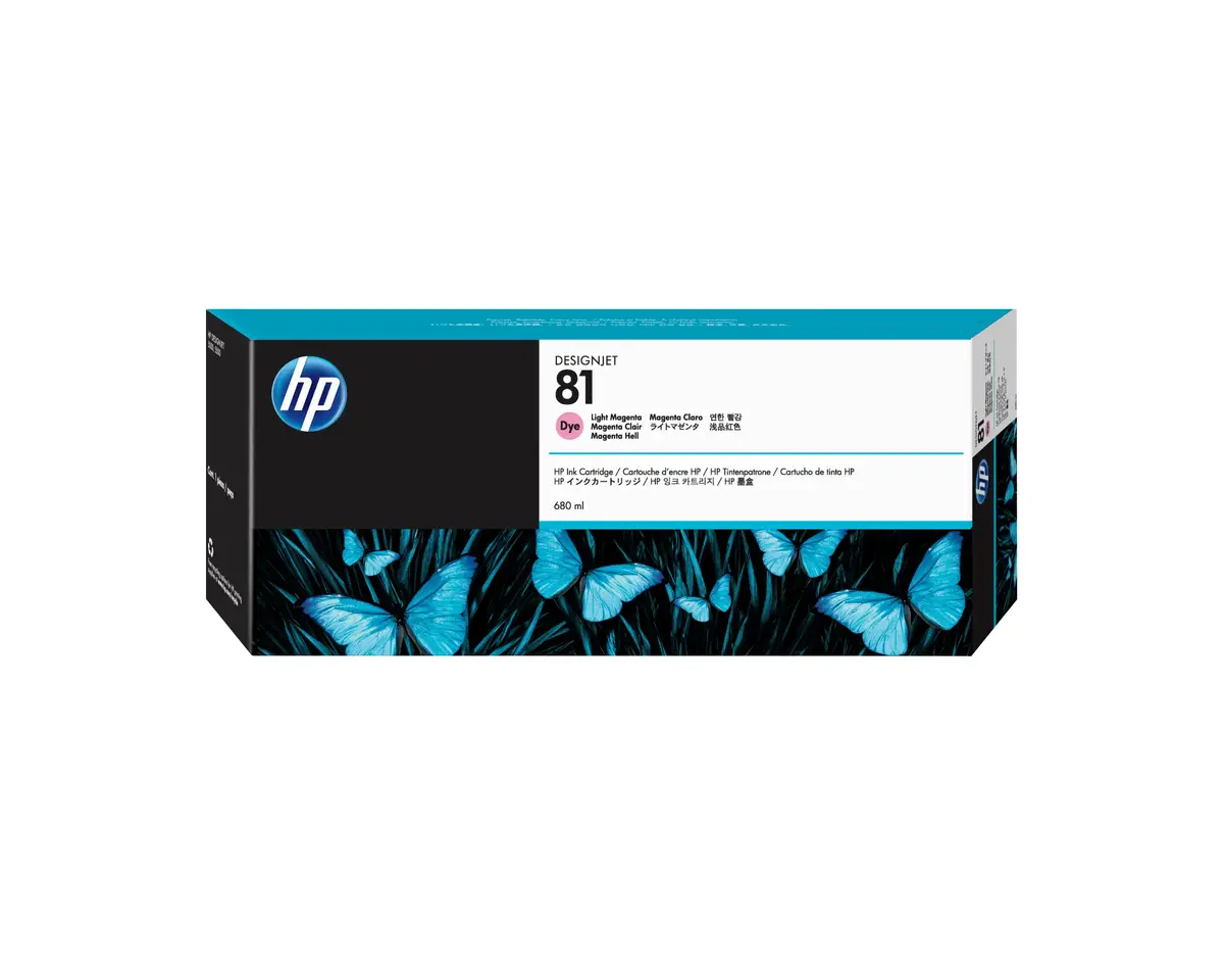 HP 81 Light Magenta Dye Ink