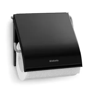 Toilet Paper Holder BRABANTIA Matt Black 108600