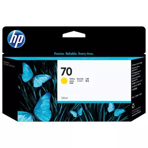 Картридж HP 70 чернила желтые 130 мл Vivera C9454A
