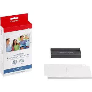 Canon KP-36IP krāsu tinte + 100 x 148 mm papīra komplekts, 36 lapas