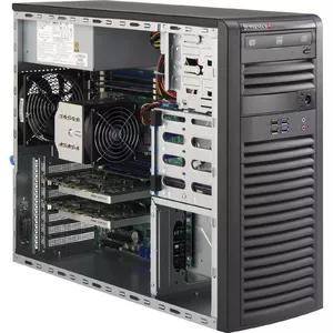 Supermicro 732D4-903B Mid-Tower 900W Black Workstation Case with 900W 80PLUS Gold Power Supply