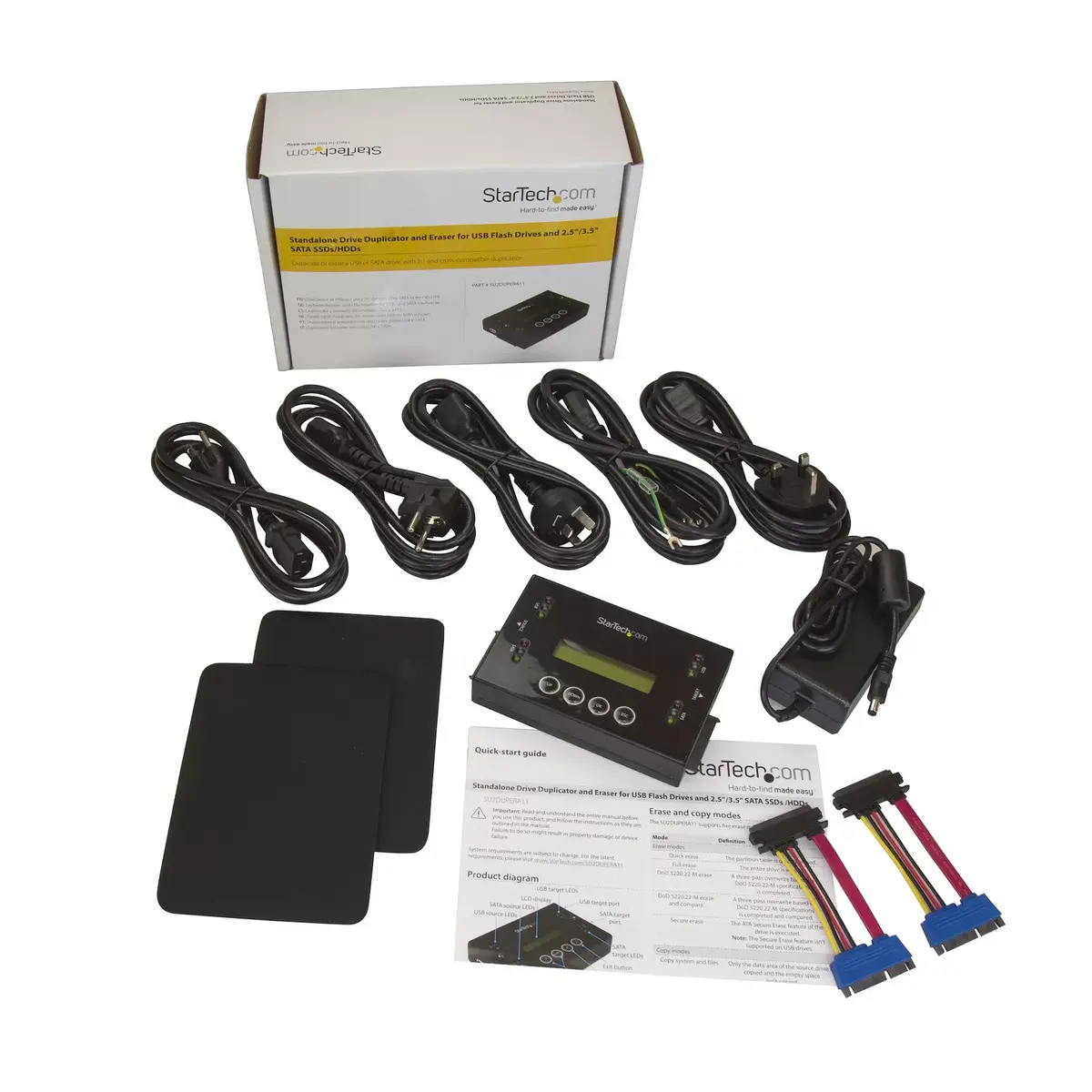 Копировщик и уничтожитель жестких дисков StarTech SU2DUPERA11 Photo 5