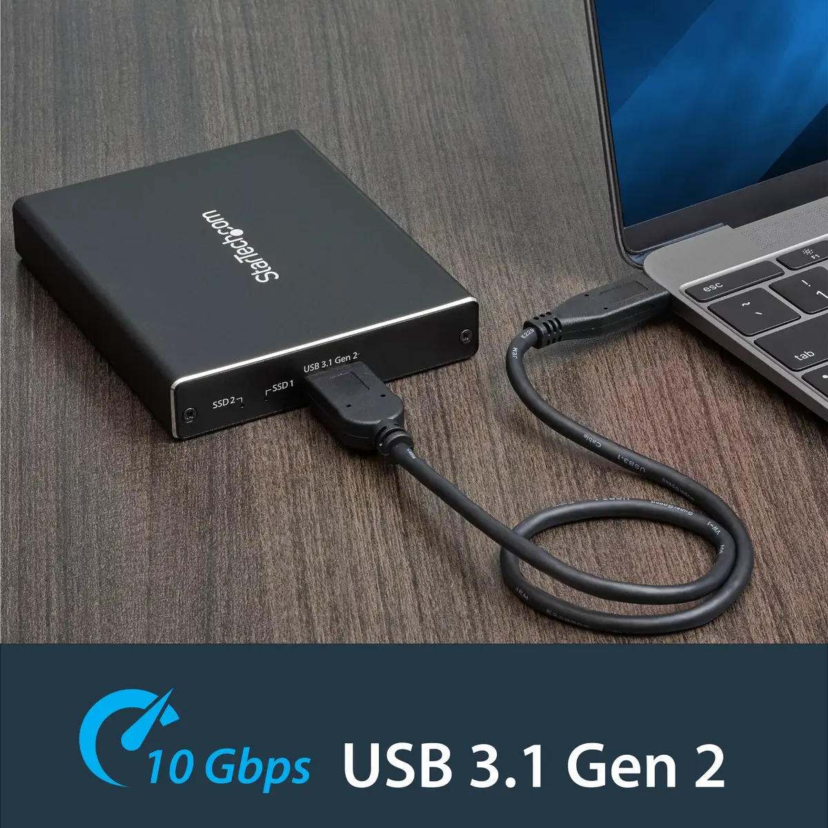 Корпус для SSD StarTech.com SM22BU31C3R Photo 9