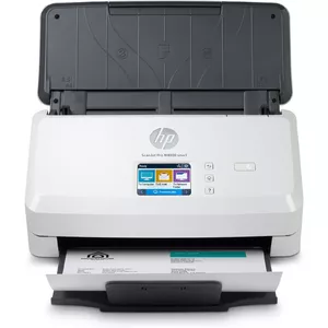 HP Scanjet Pro N4000 snw1 Sheet-feed Scanner Сканер с полистовой подачей 600 x 600 DPI A4 Черный, Белый