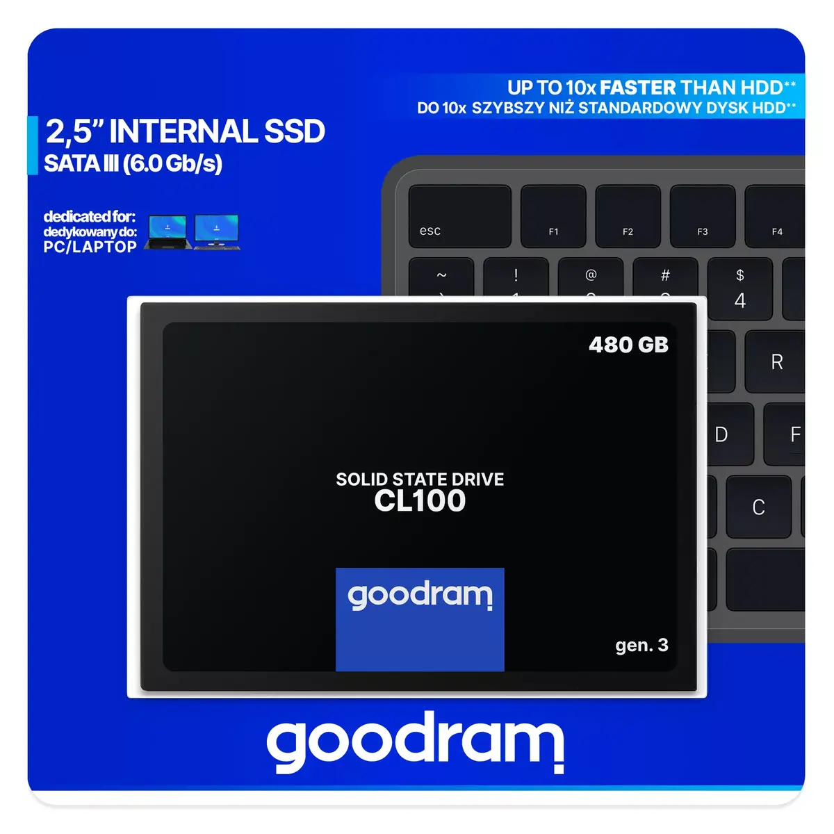 SSD Goodram 480 ГБ SSDPR-CL100-480-G3 Photo 8