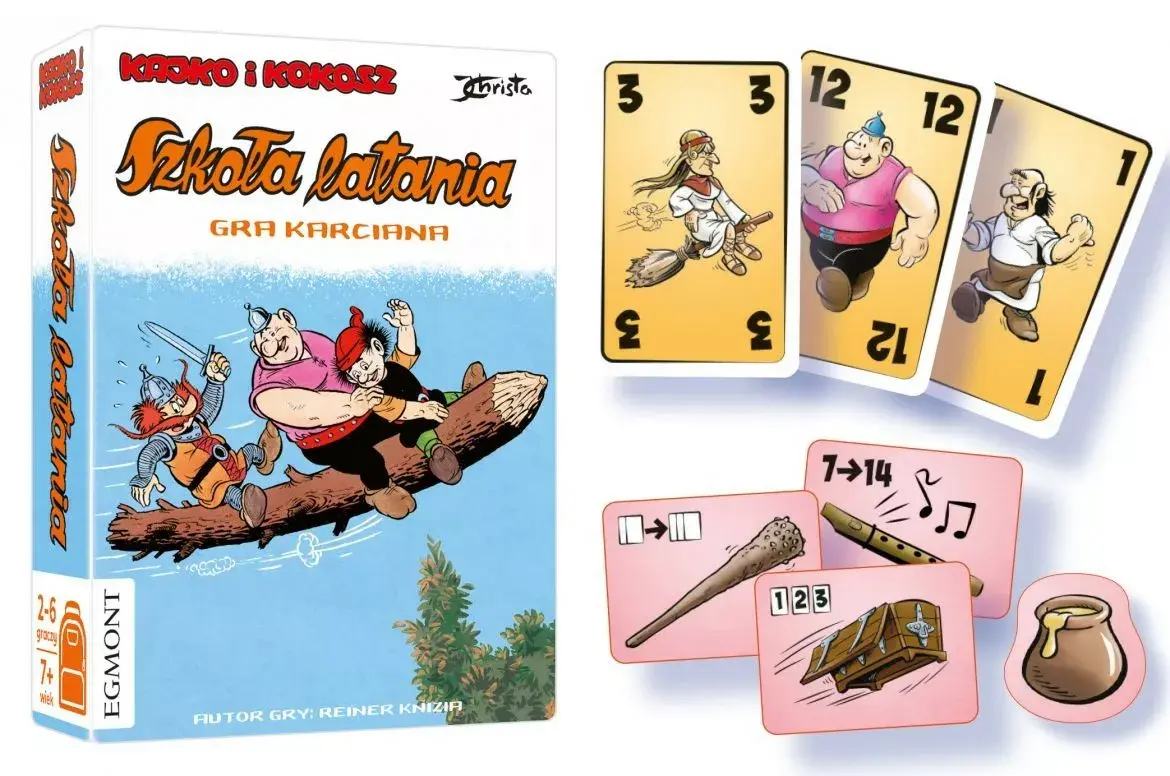 Карточная игра Egmont — Gra karciana Szkola Latania Photo 2