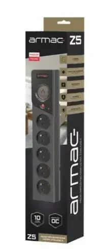 Сетевой фильтр ARMAC Z5 — 5×230В, 10A, 3 м Photo 3