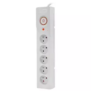 Power strip Z5 1.5M 5x230v 10a Z5/SZ/15 grey