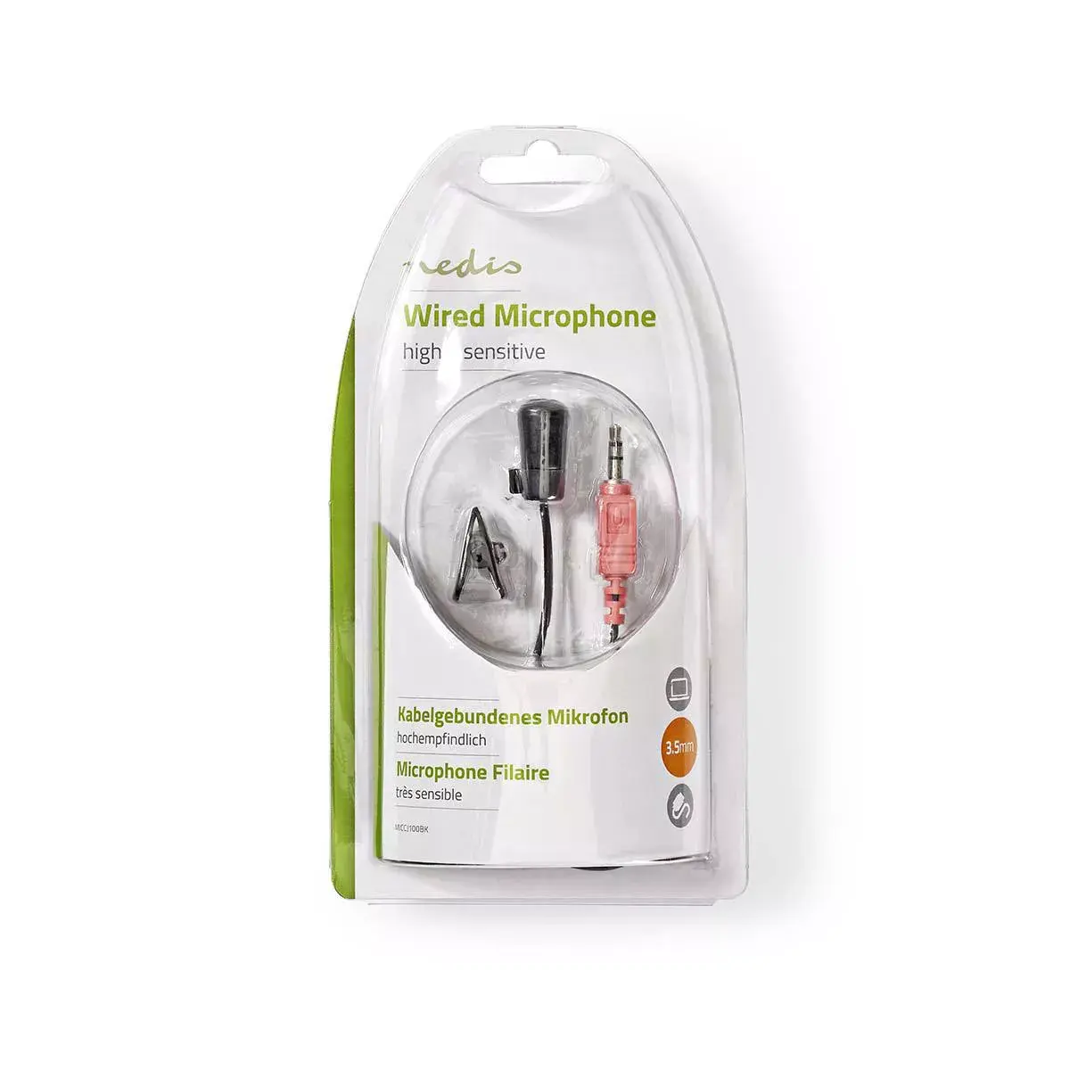 Микрофон Nedis MICCJ100BK Photo 4