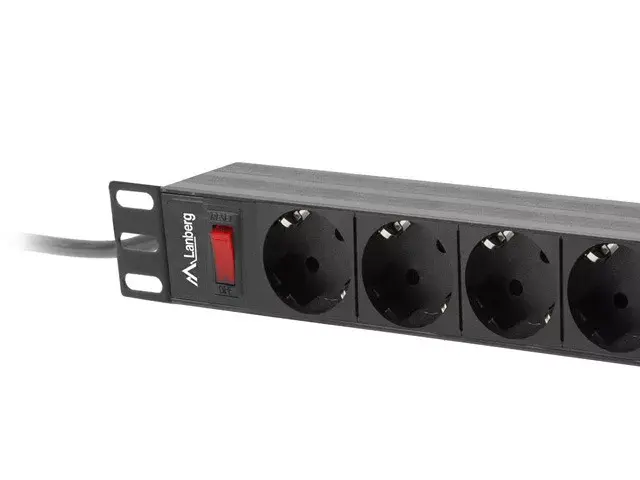 Распределитель питания LANBERG PDU-09F-0300-BK Photo 3