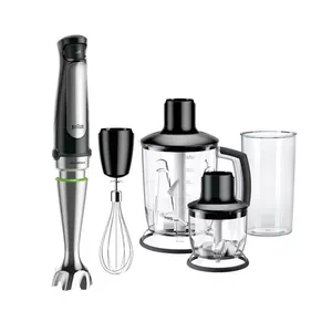 Погружной блендер Braun MultiQuick 7 MQ 7045X Черный Нержавеющая сталь