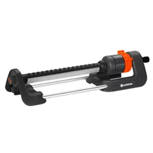 Oscillating water sprinkler Gardena Aqua M 18702-20 Black