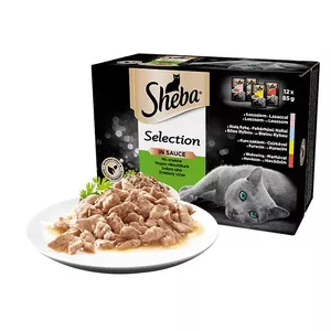 Sheba 3065890095960 cats moist food 85 g