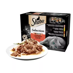 Sheba 3065890095939 mitrā kaķu barība 85 g