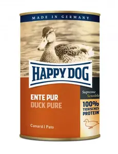 Canned wet dog food Happy Dog HD-2090 Duck Adult 400 g, sugar-free, soy-free